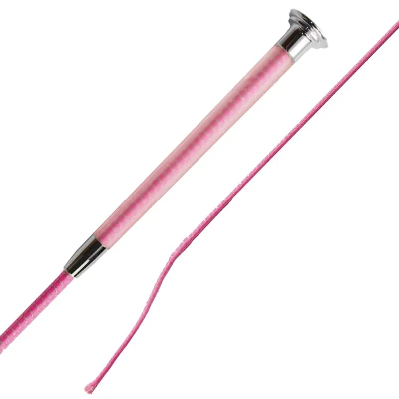 Woof Wear Hi Vis Riding Whip - Hi Viz Pink
